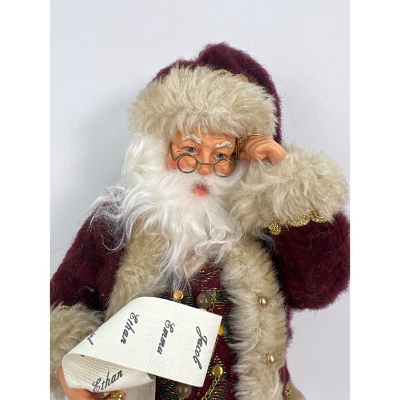 Thomas Kinkade St. Nicholas Naughty or Nice ? Figurine Bradford Edition Issue - Picture 2 of 7